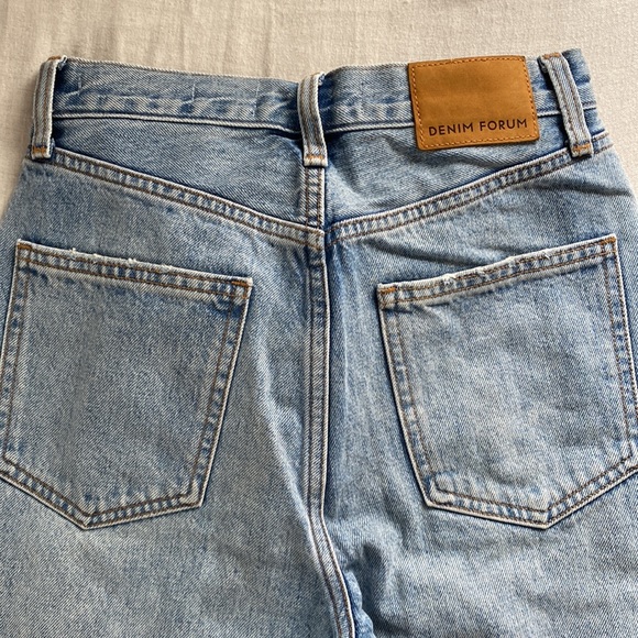 DENIM FORUM The Joni High Rise Loose - Picture 9 of 10